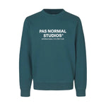 PAS NORMAL STUDIOS Off Race Logo Sweatshirt - Teal