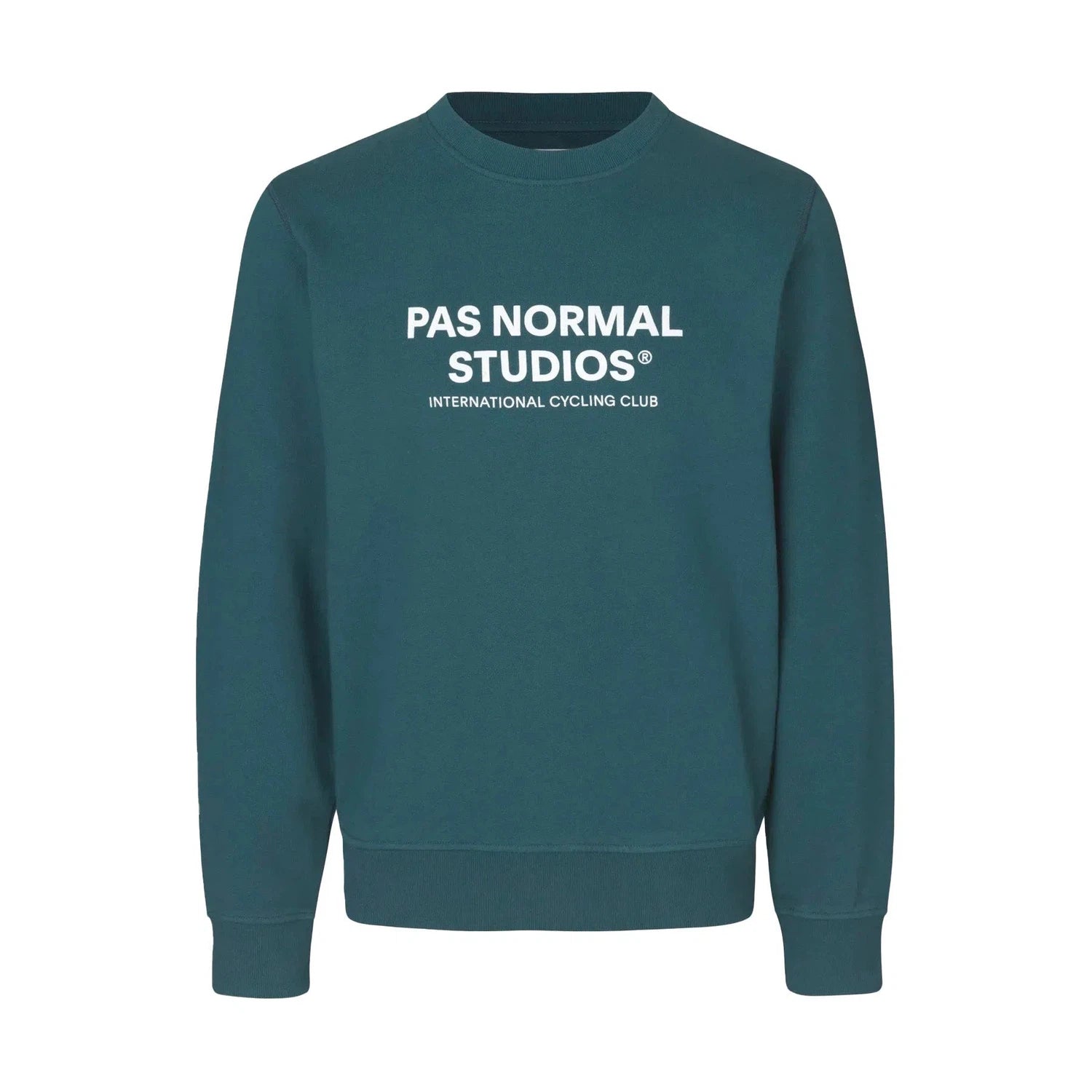 PAS NORMAL STUDIOS Off Race Logo Sweatshirt - Teal