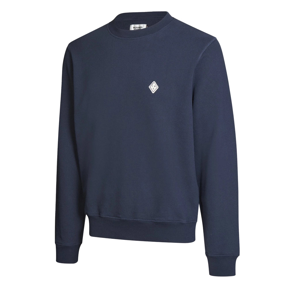 PAS NORMAL STUDIOS Off Race Patch Sweatshirt - Navy