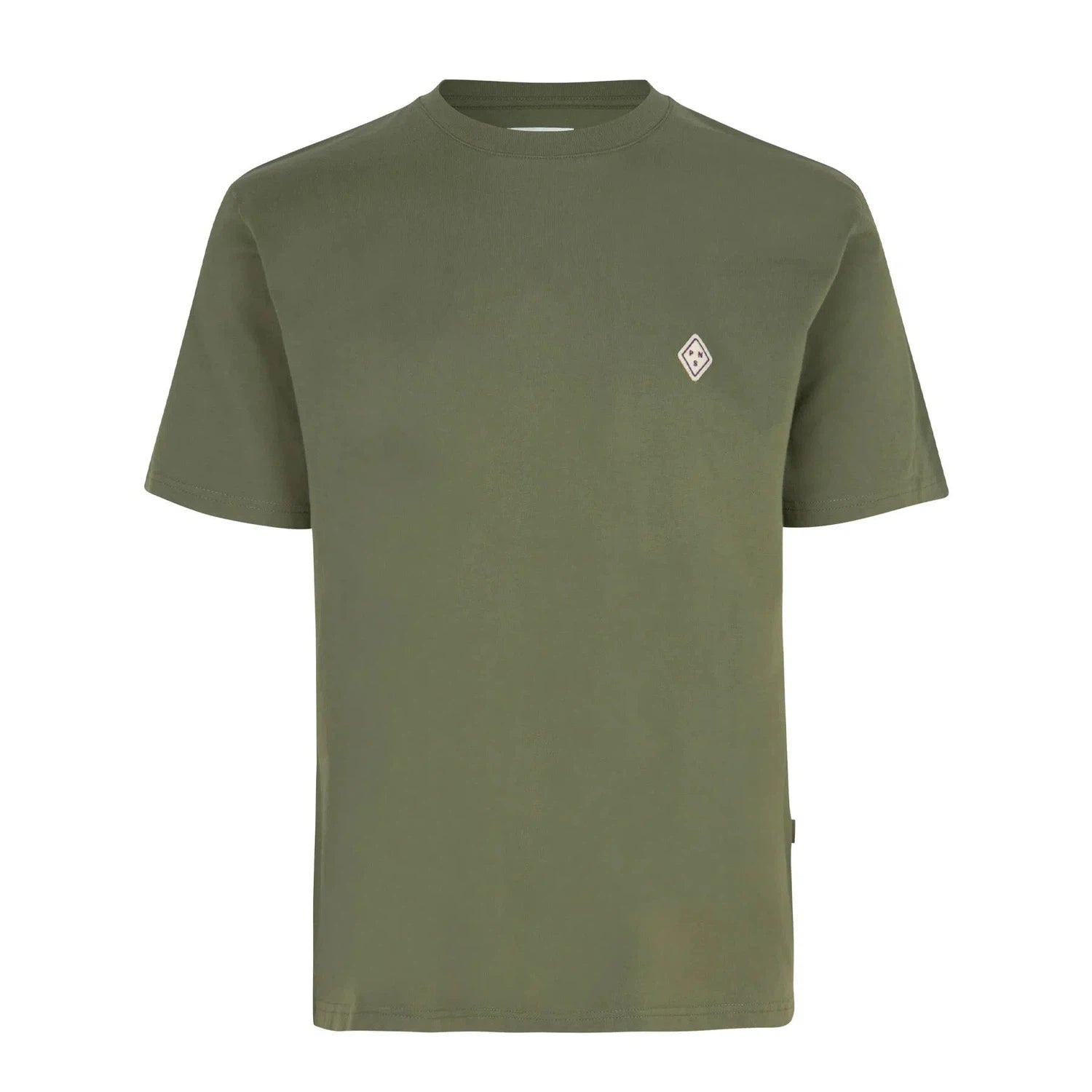 PAS NORMAL STUDIOS Off Race Patch Tshirt Short Sleeve - Dusty Olive