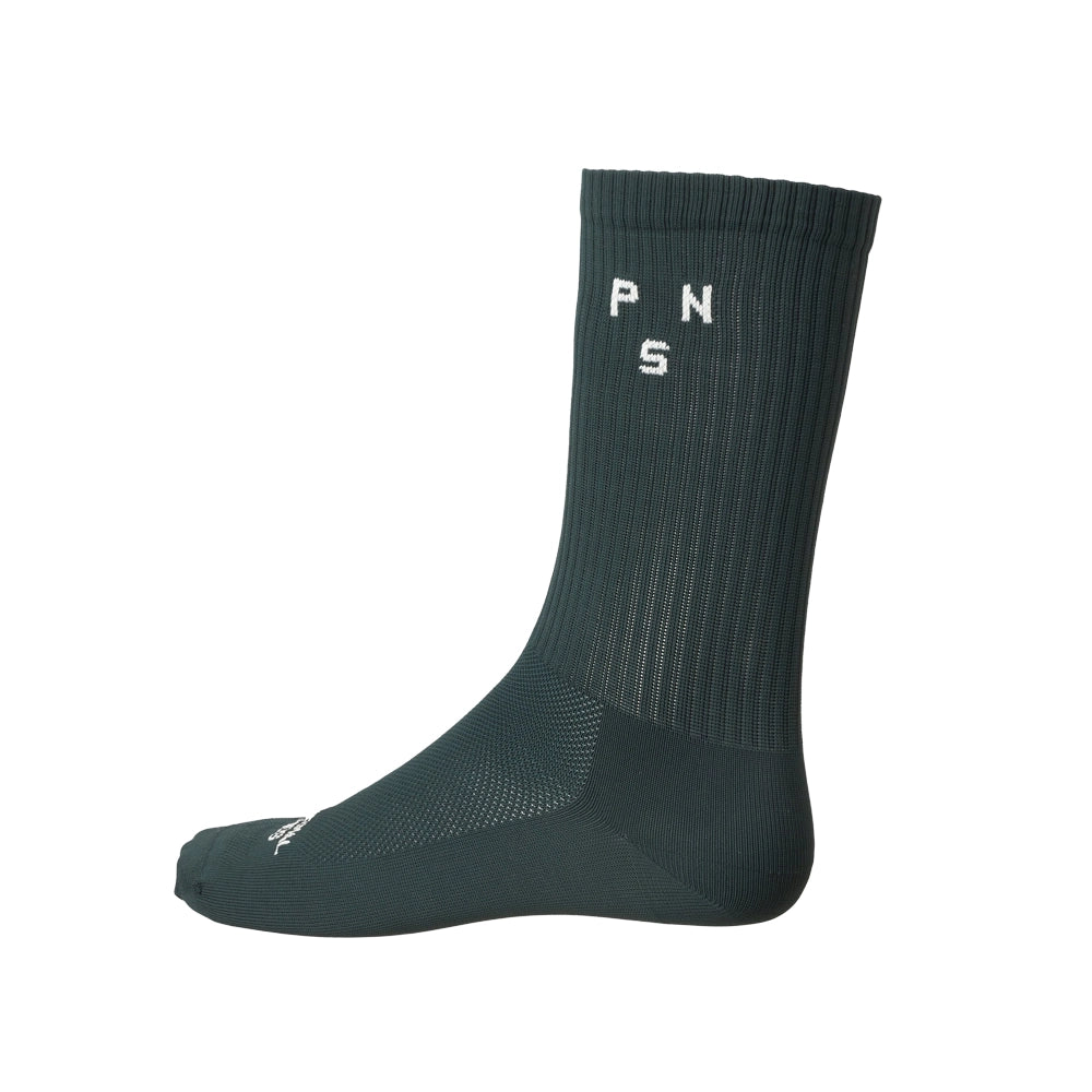 PAS NORMAL STUDIOS Off Race Ribbed Socks - Petroleum