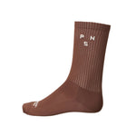 PAS NORMAL STUDIOS Off Race Ribbed Socks - Rust