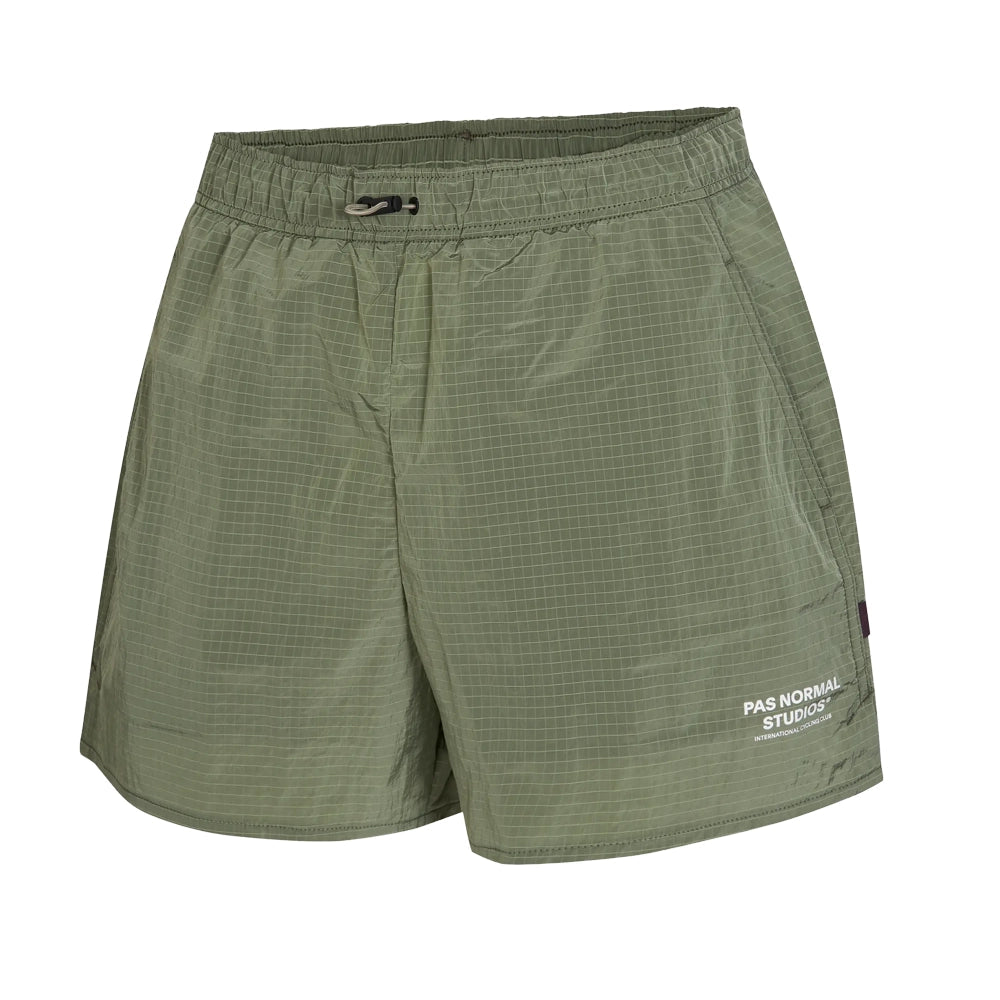 PAS NORMAL STUDIOS Off Race Ripstop Women Shorts - Army Green