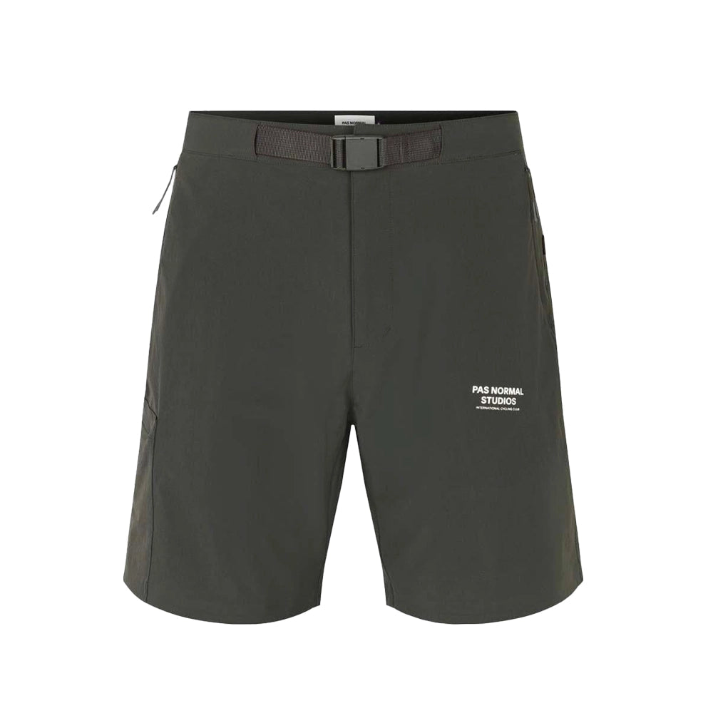 PAS NORMAL STUDIOS Off Race Shorts - Dark Olive