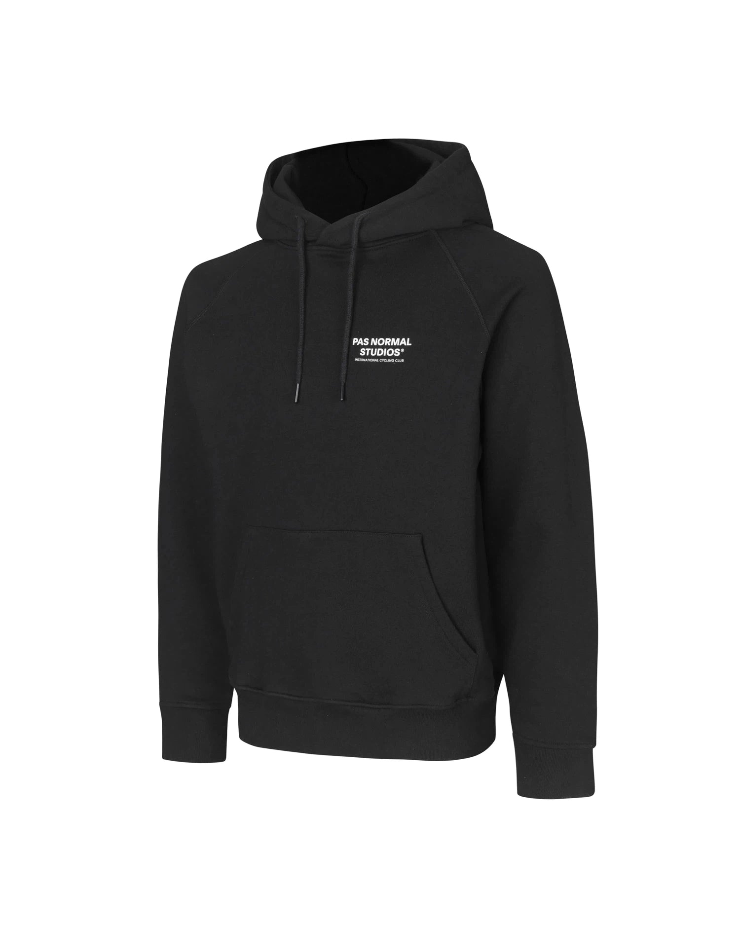 PAS NORMAL STUDIOS Off Race Small Logo Hoodie AW23 - Black/White