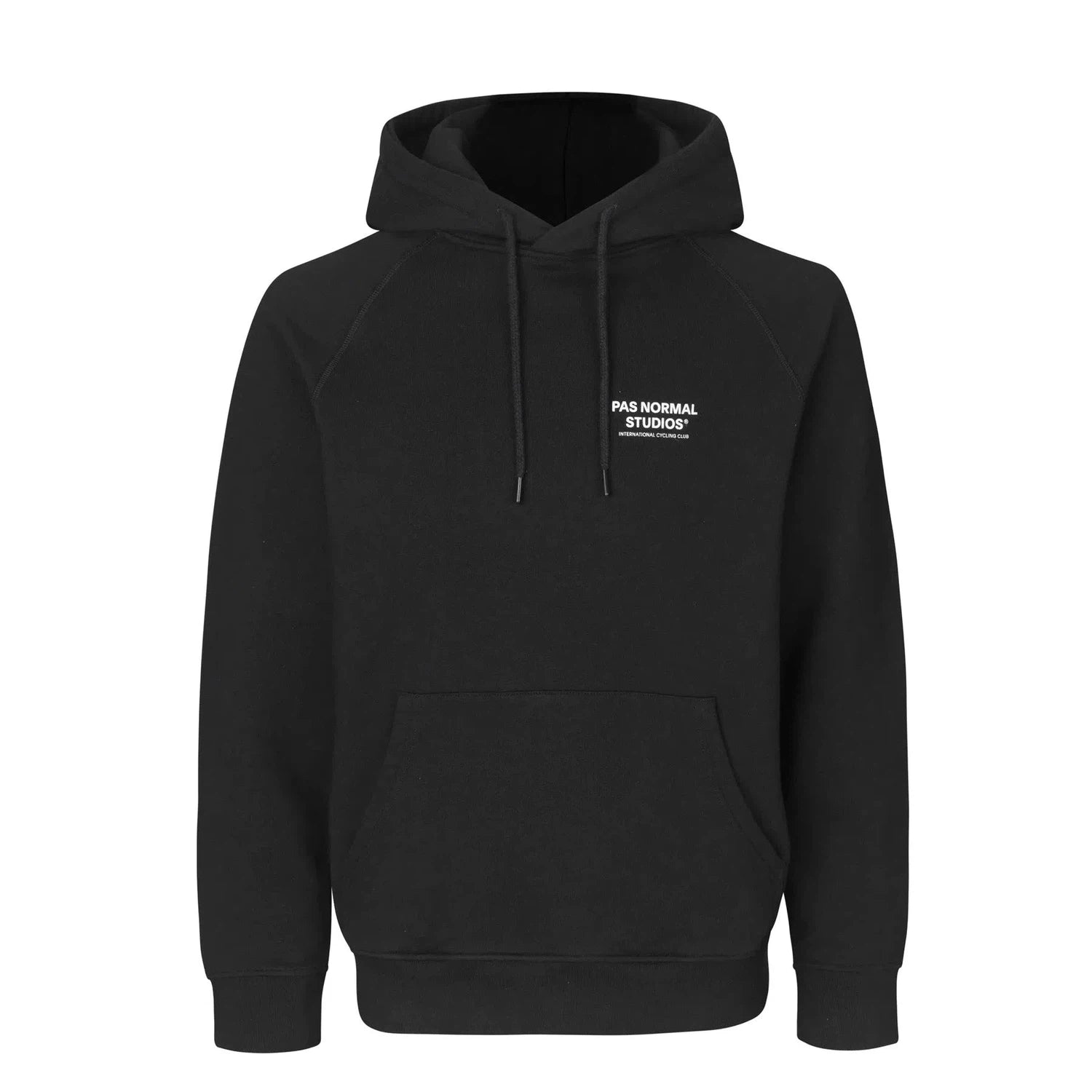 PAS NORMAL STUDIOS Off Race Small Logo Hoodie AW23 - Black/White