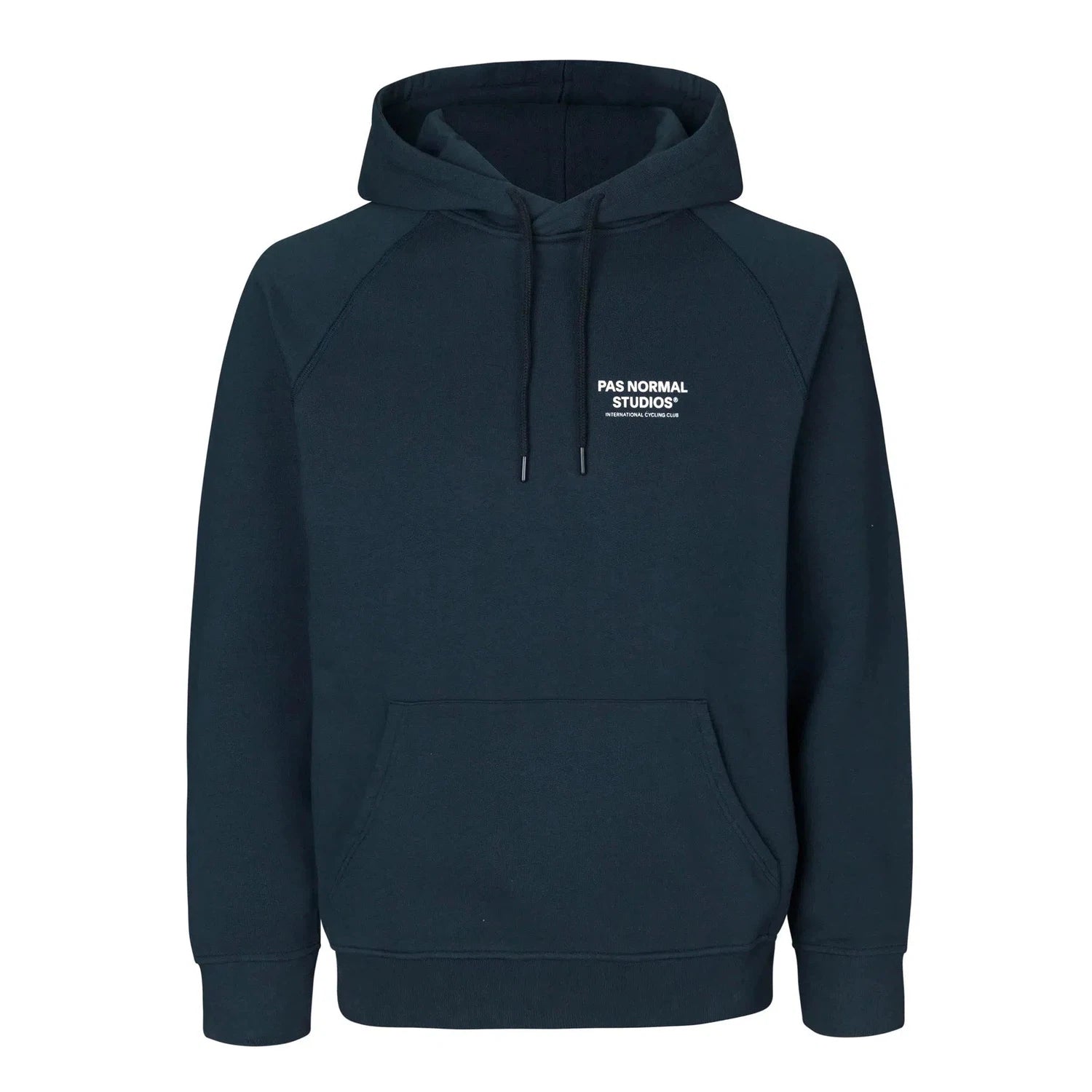 PAS NORMAL STUDIOS Off Race Small Logo Hoodie AW23 - Navy/White