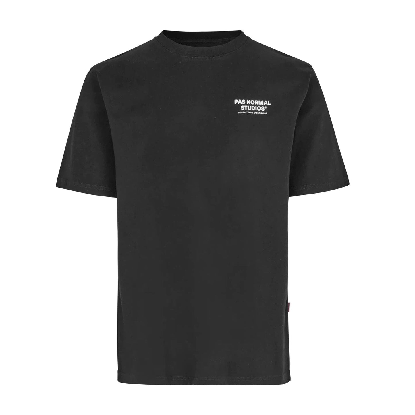 PAS NORMAL STUDIOS Off Race Small Logo Tshirt Short Sleeve - Black/White