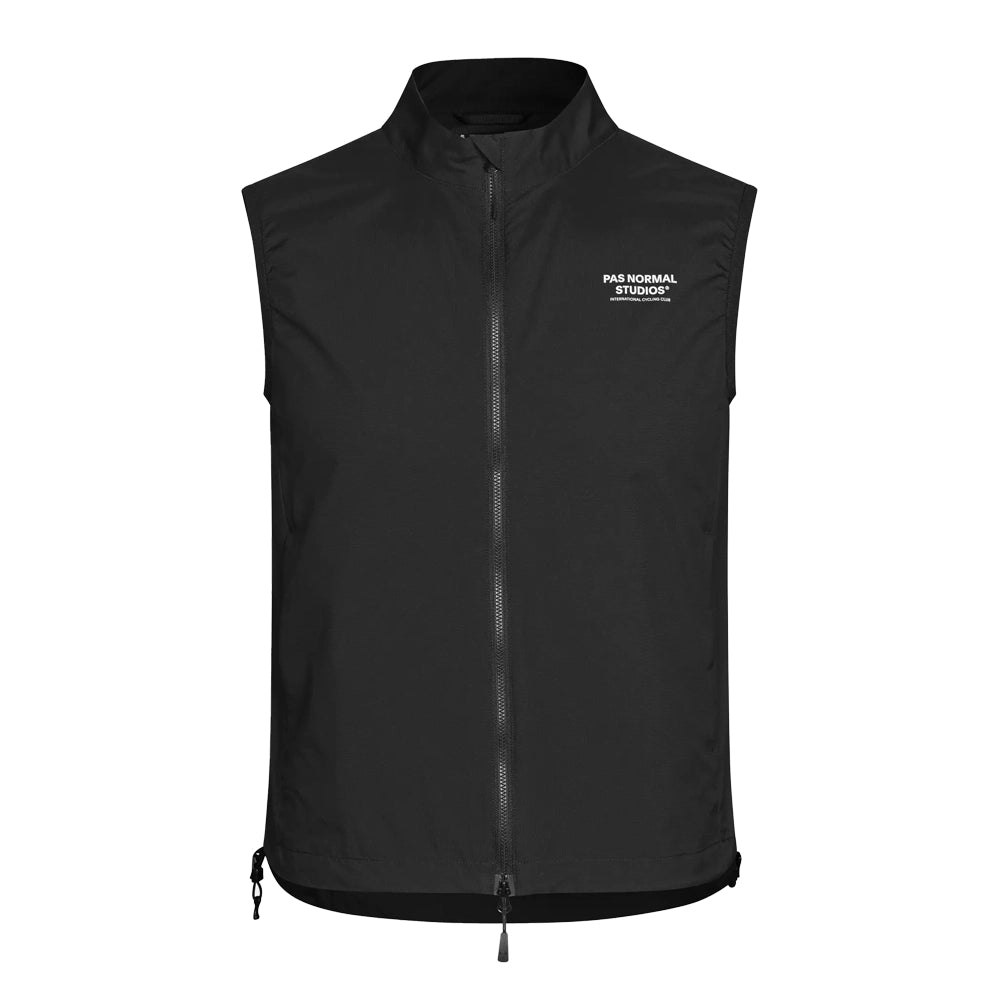 PAS NORMAL STUDIOS Off Race Stow Away Gilet - Black