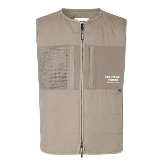 PAS NORMAL STUDIOS Off Race Thermal Gilet - Beige