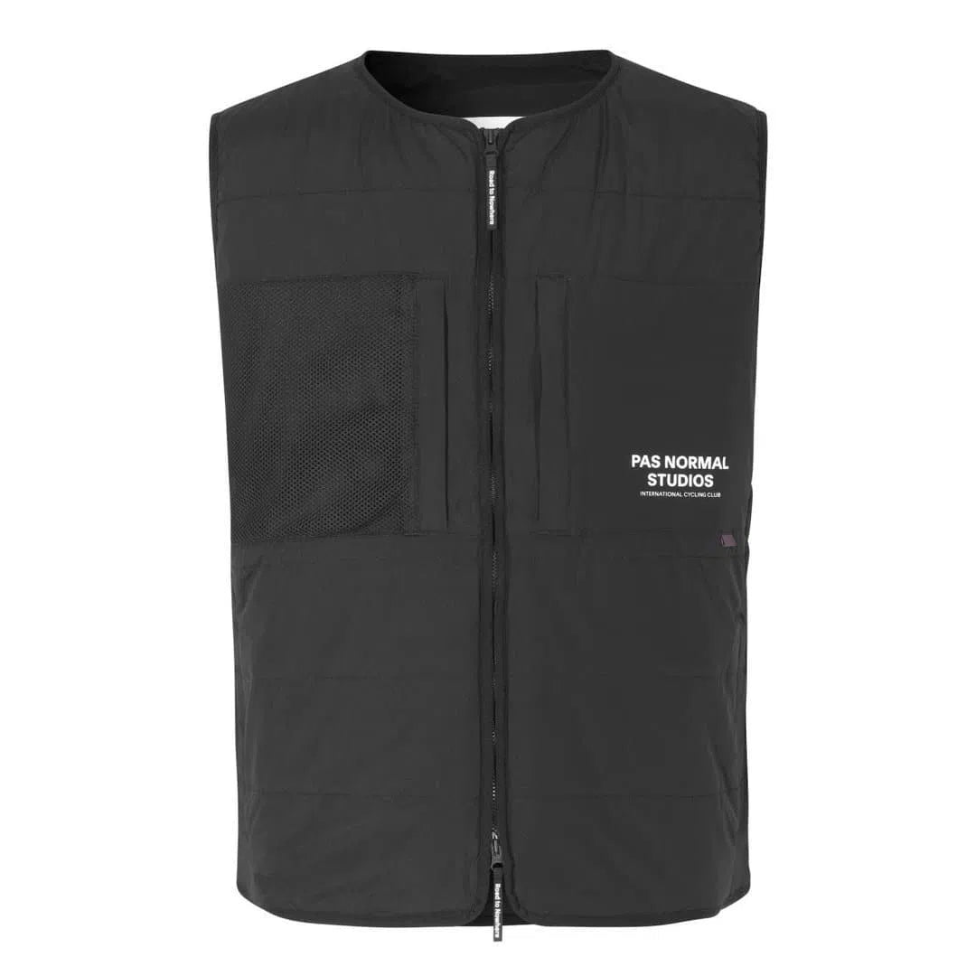 PAS NORMAL STUDIOS Off Race Thermal Gilet - Black