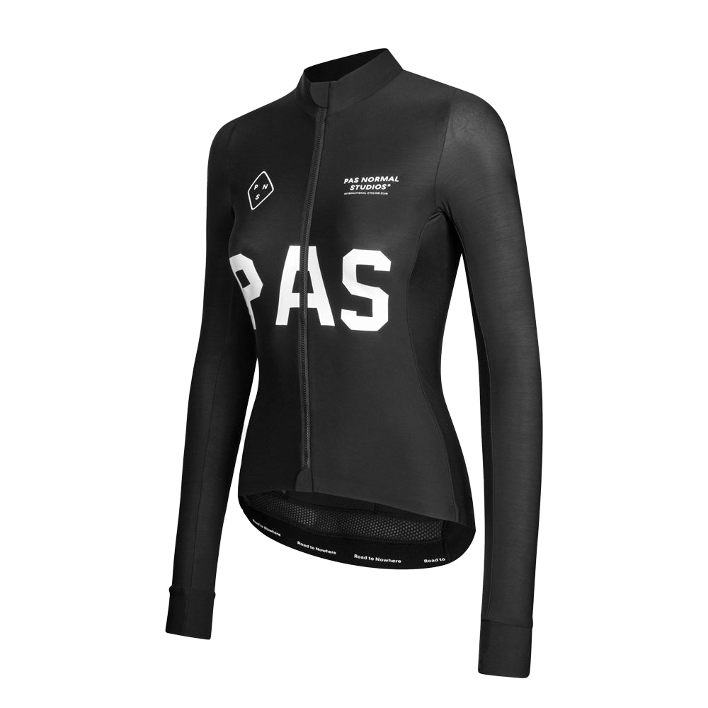 PAS NORMAL STUDIOS PAS Mechanism Long Sleeve Women Jersey AW23 - Black