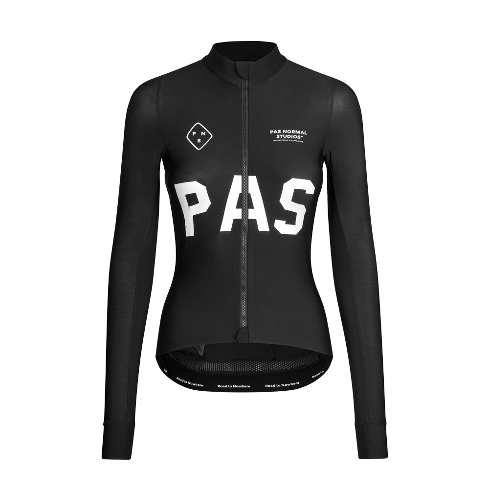 PAS NORMAL STUDIOS PAS Mechanism Long Sleeve Women Jersey AW23 - Black