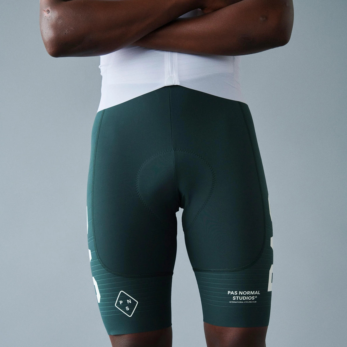 PAS NORMAL STUDIOS PAS Mechanism Pro Bib Shorts SS24 - Petroleum