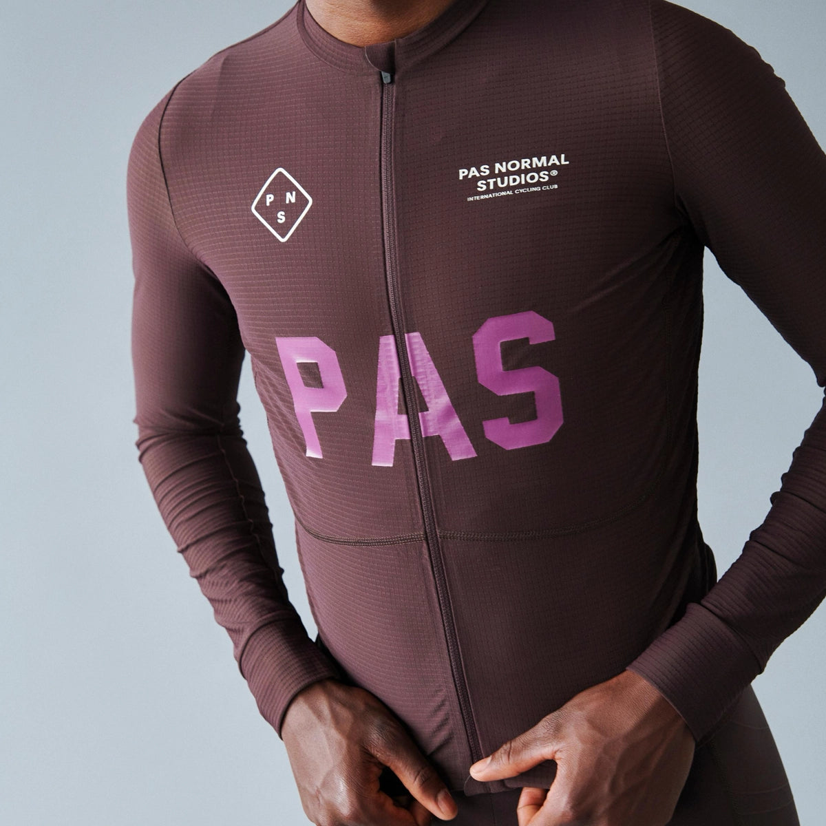 PAS NORMAL STUDIOS PAS Mechanism Pro Long Sleeve Jersey SS24 - Dark Red