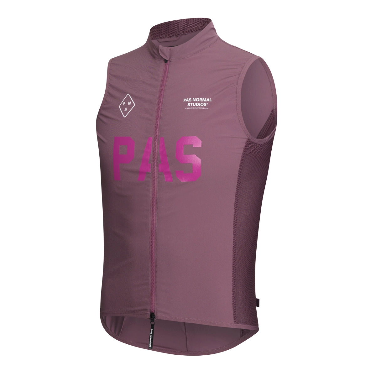 PAS NORMAL STUDIOS PAS Mechanism Stow Away Gilet SS24 - Mauve