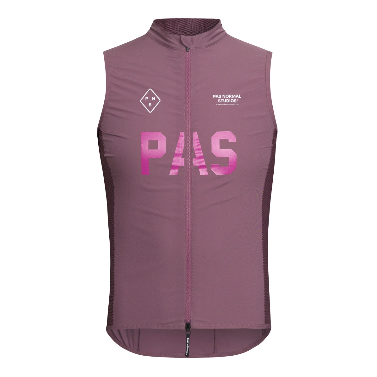 PAS NORMAL STUDIOS PAS Mechanism Stow Away Gilet SS24 - Mauve