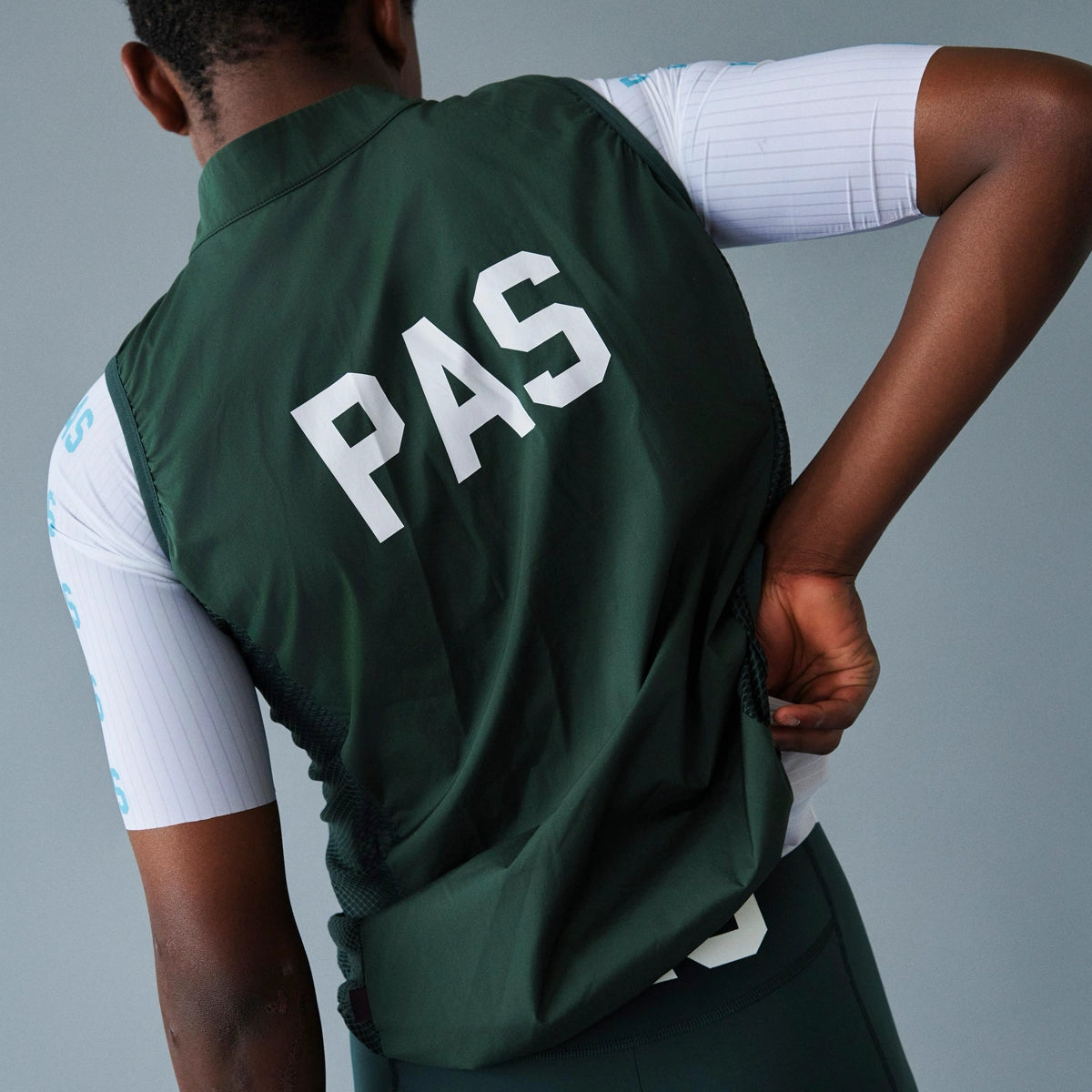 PAS NORMAL STUDIOS PAS Mechanism Stow Away Gilet SS24 - Petroleum