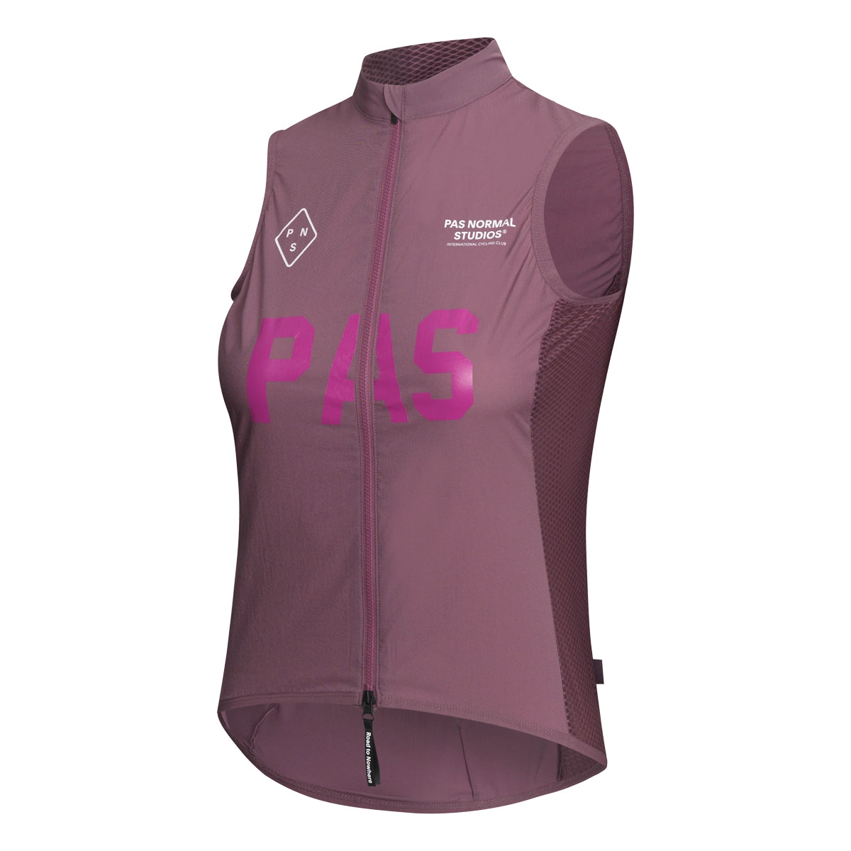 PAS NORMAL STUDIOS PAS Mechanism Stow Away Women Gilet SS24 - Mauve