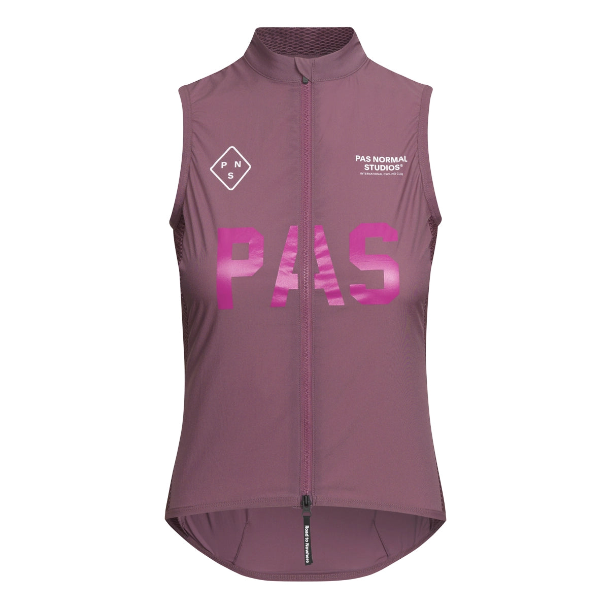 PAS NORMAL STUDIOS PAS Mechanism Stow Away Women Gilet SS24 - Mauve