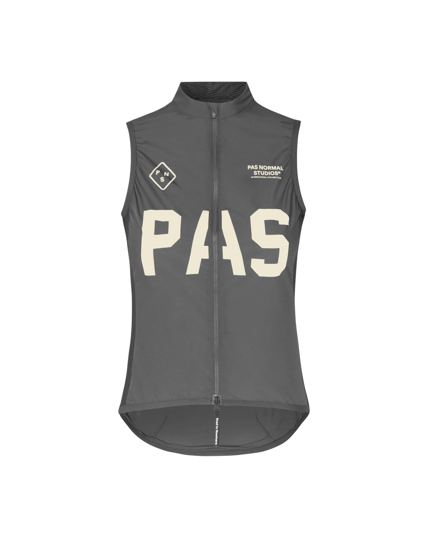 PAS NORMAL STUDIOS PAS Mechanism Women Stow Away Gilet AW22 - Dark Grey