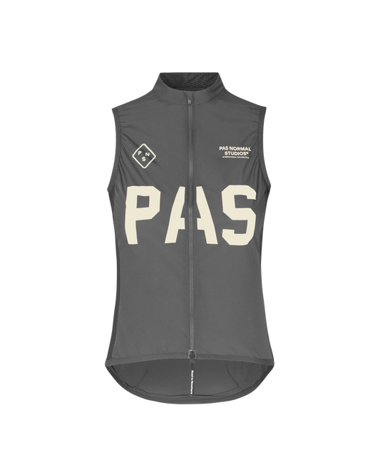 PAS NORMAL STUDIOS PAS Mechanism Women Stow Away Gilet AW22 - Dark Grey