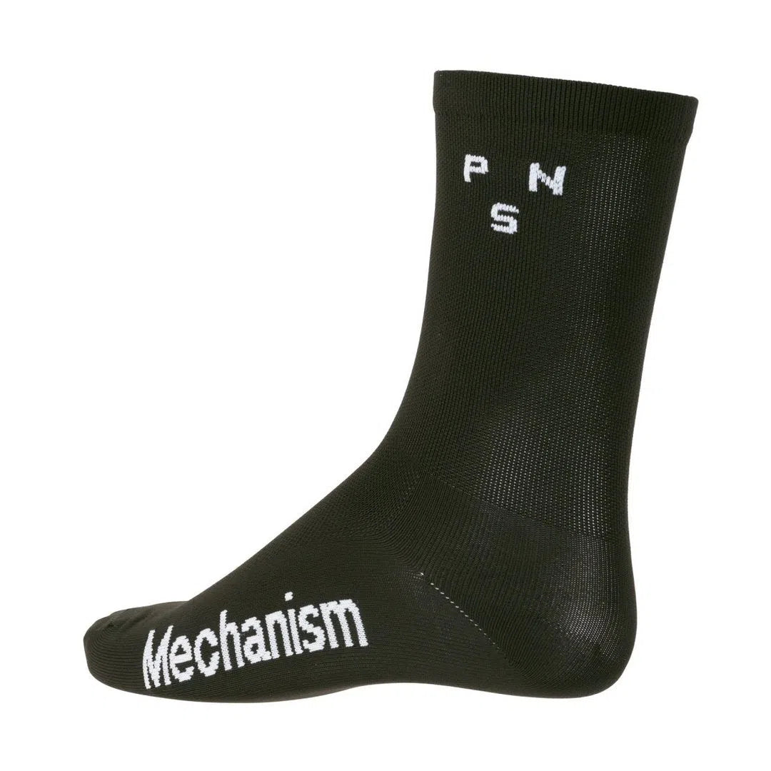 PAS NORMAL STUDIOS Socks Logo - Dark Olive