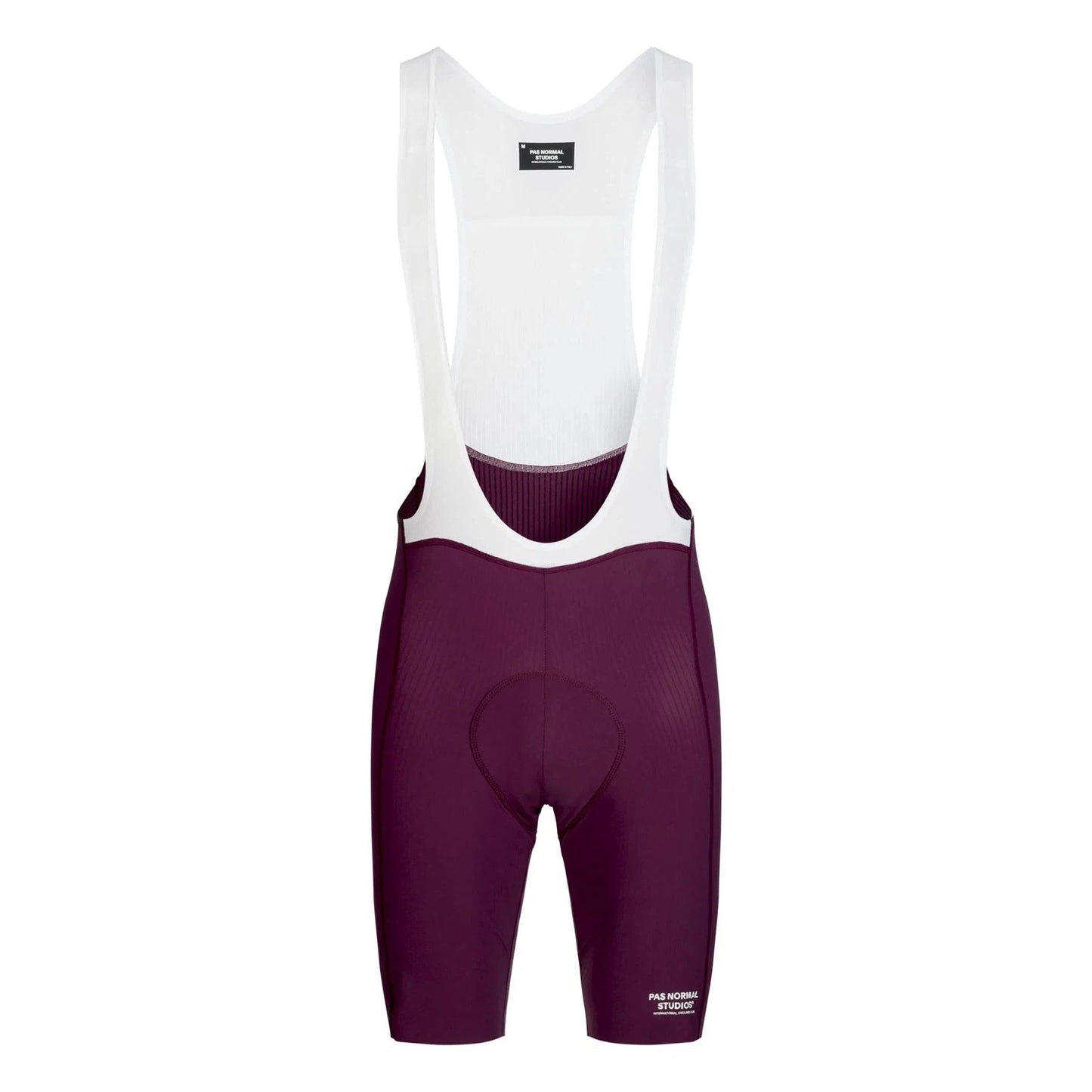 PAS NORMAL STUDIOS Solitude Bib Shorts 2022 - Burgundy