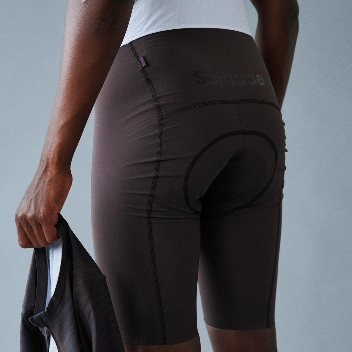 PAS NORMAL STUDIOS Solitude Bib Shorts SS24 - Light Brown