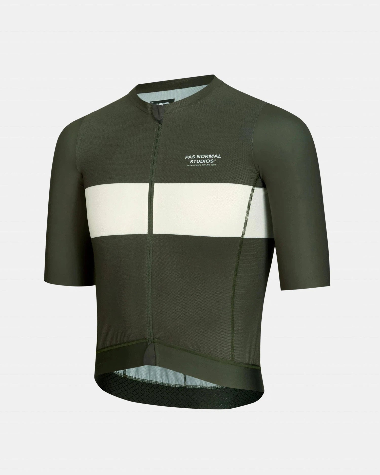 PAS NORMAL STUDIOS Solitude Jersey 2022 - Dark Olive Stripe