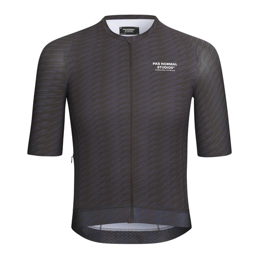 PAS NORMAL STUDIOS Solitude Jersey SS24 - Dark Navy/Light Brown