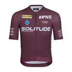 PAS NORMAL STUDIOS Solitude Logo Jersey SS23 - Burgundy