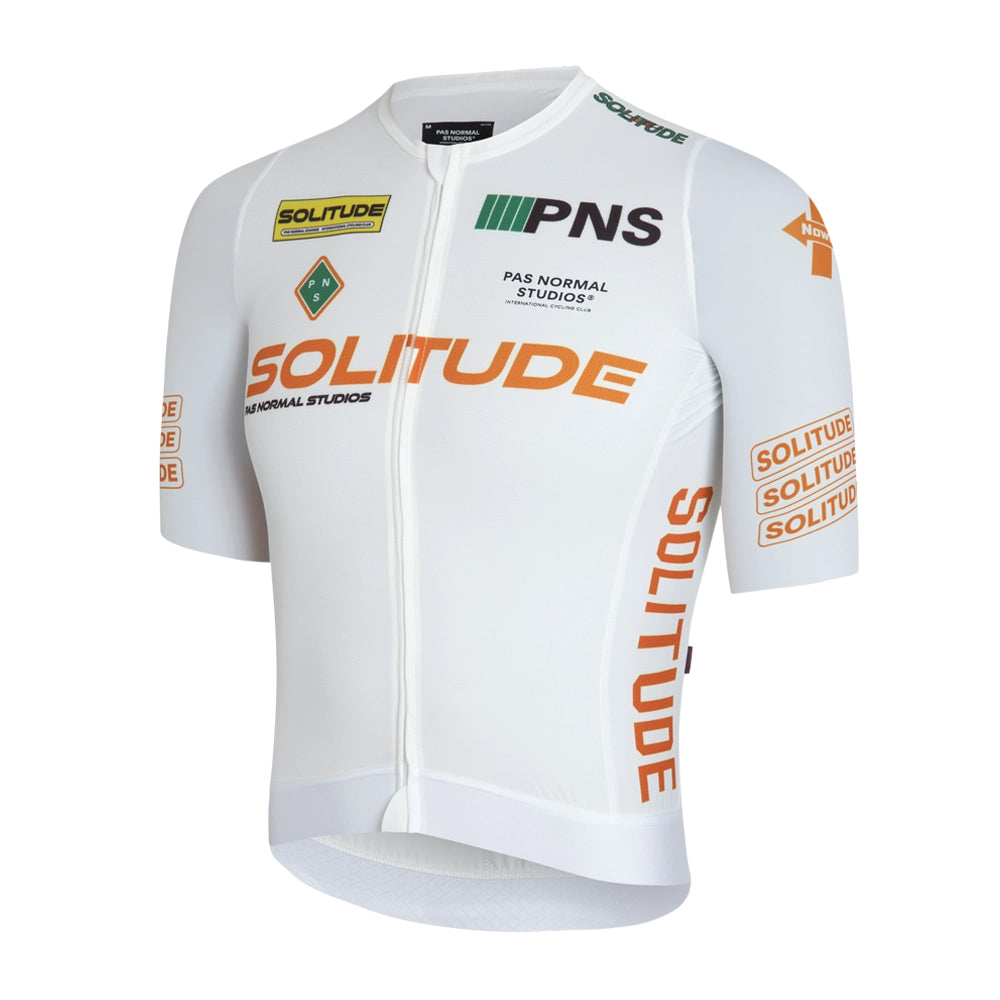 PAS NORMAL STUDIOS Solitude Logo Jersey SS23 - White