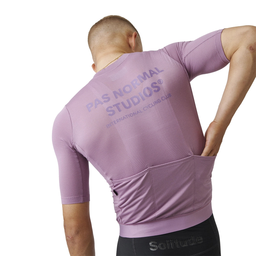 PAS NORMAL STUDIOS Solitude Mesh Jersey SS23 - Light Mauve