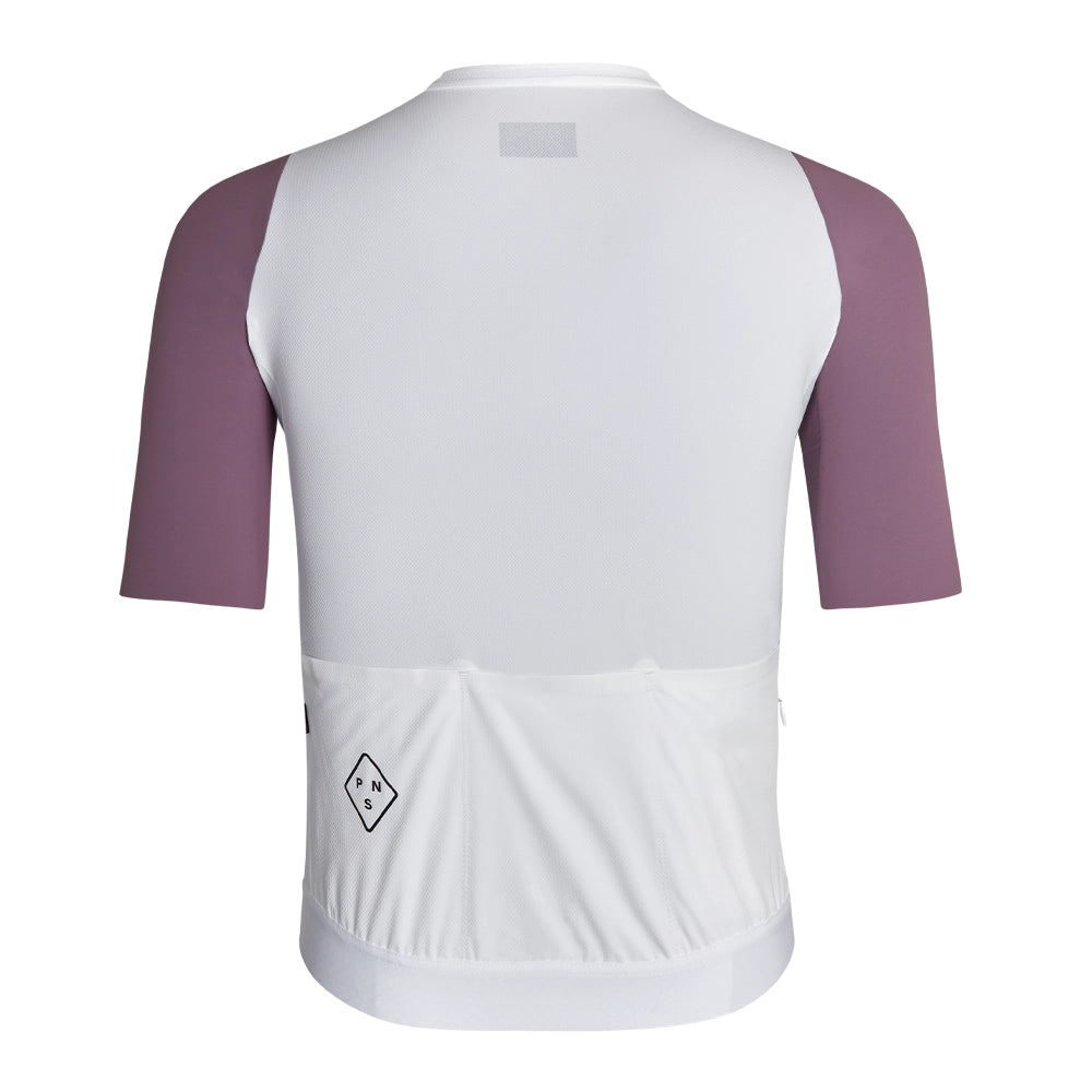 PAS NORMAL STUDIOS Solitude Midsummer Jersey SS23 - White/Light Mauve