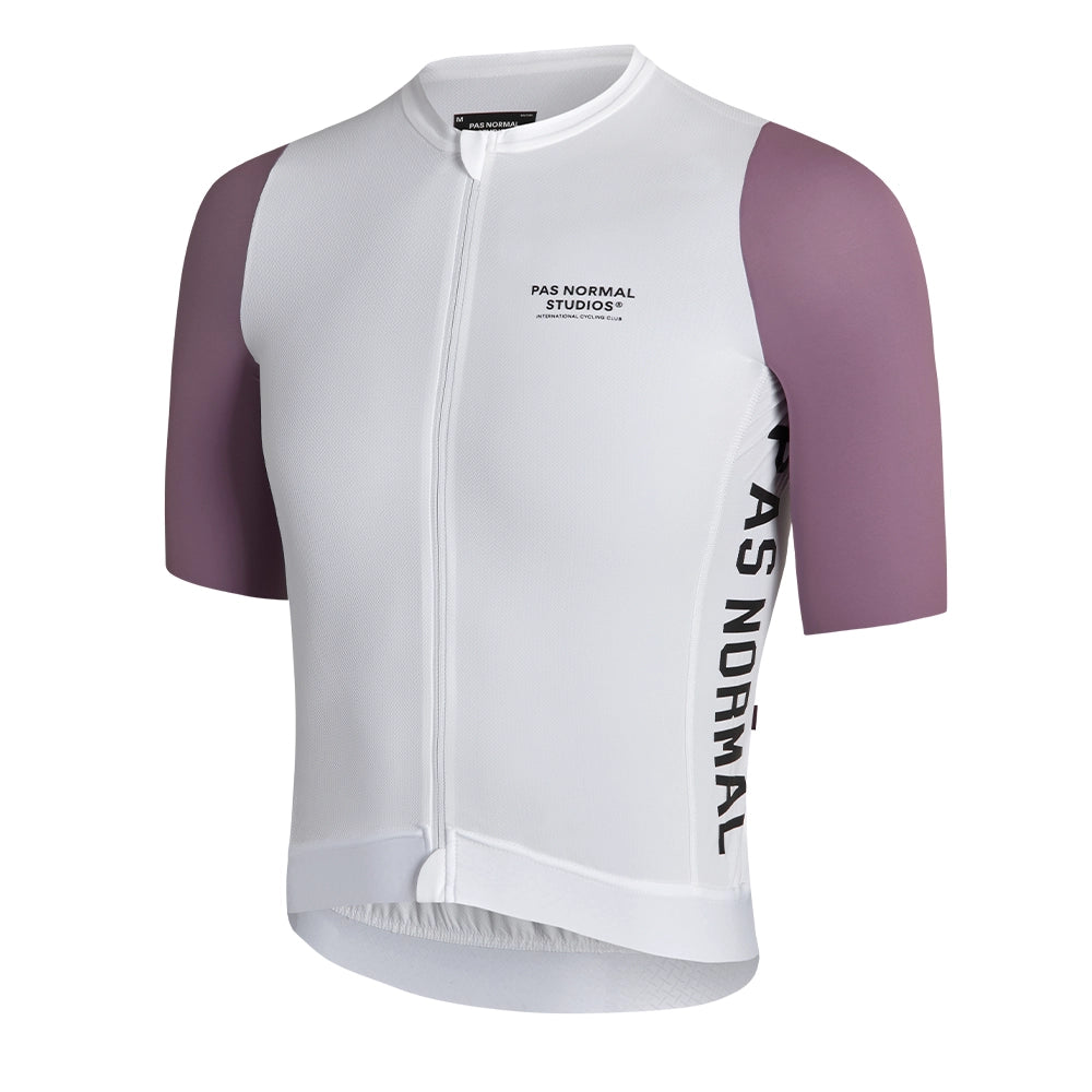 PAS NORMAL STUDIOS Solitude Midsummer Jersey SS23 - White/Light Mauve