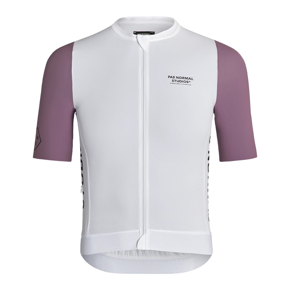 PAS NORMAL STUDIOS Solitude Midsummer Jersey SS23 - White/Light Mauve