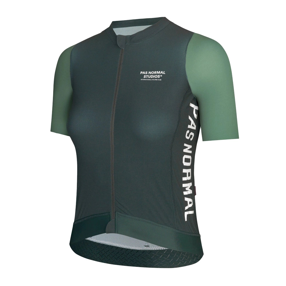 PAS NORMAL STUDIOS Solitude Midsummer Women Jersey SS23 - Green Sleeve