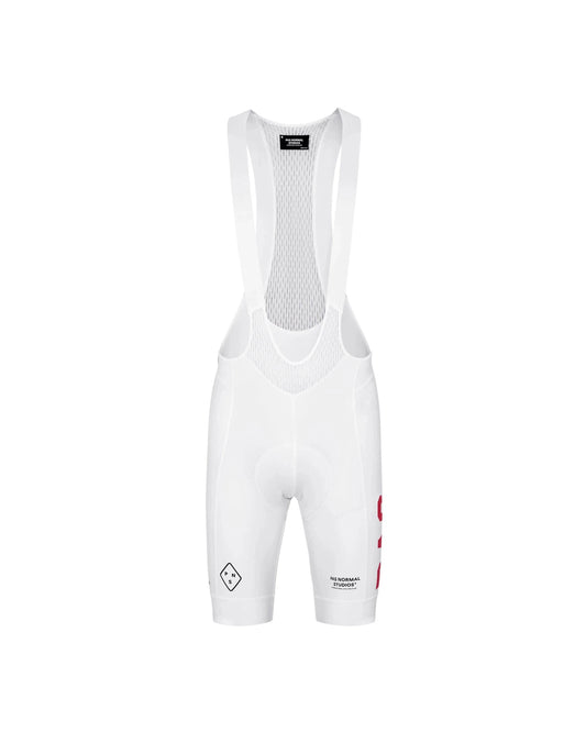 PAS NORMAL STUDIOS TKO Bib Shorts 2022 - White