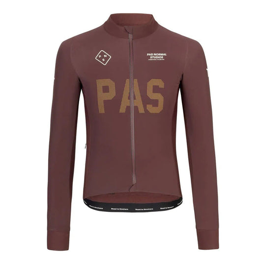 PAS NORMAL STUDIOS TKO Control Heavy Long Sleeve Jersey - Burgundy