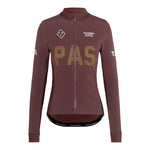 PAS NORMAL STUDIOS TKO Control Heavy Long Sleeve Women Jersey - Burgundy