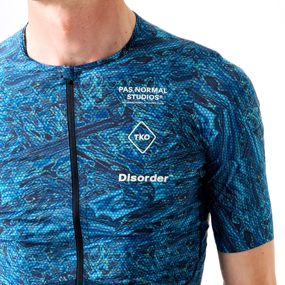 PAS NORMAL STUDIOS TKO Disorder Mechanism Pro Jersey 2023 - Blue Beehive