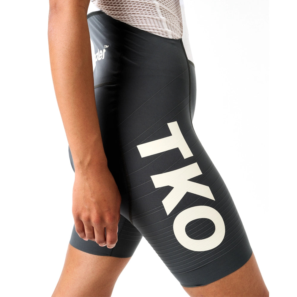 PAS NORMAL STUDIOS TKO Disorder Mechanism Pro Women Bibshorts 2023 - Dark Grey