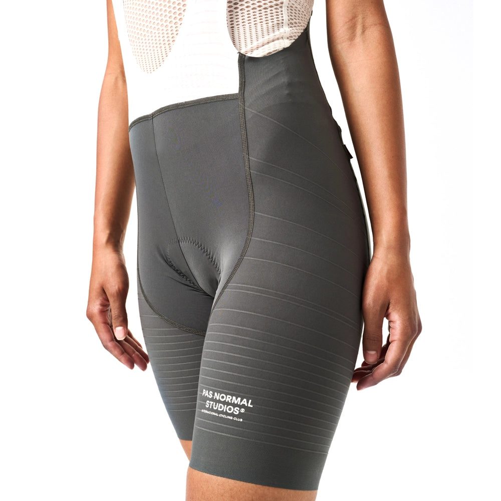 PAS NORMAL STUDIOS TKO Disorder Mechanism Pro Women Bibshorts 2023 - Dark Grey