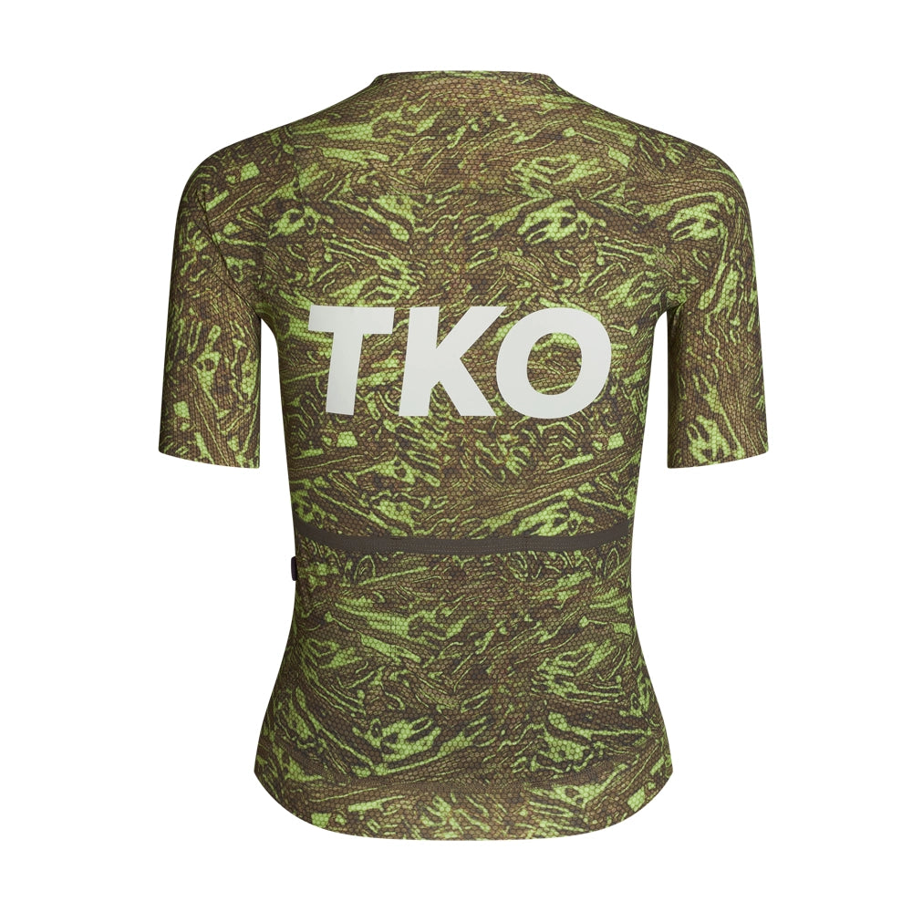 PAS NORMAL STUDIOS TKO Disorder Mechanism Pro Women Jersey SS23 - Green Beehive