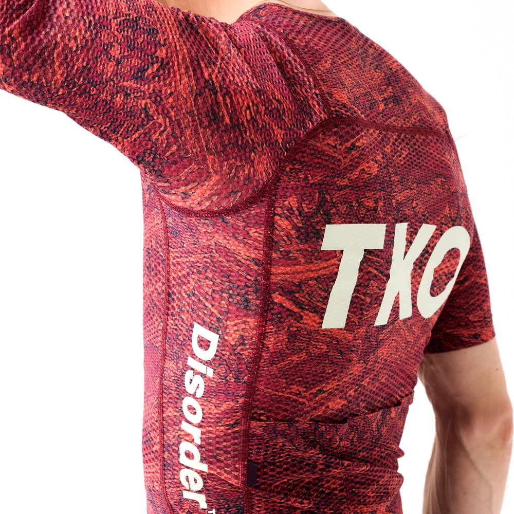 PAS NORMAL STUDIOS TKO Disorder Mechanism Pro Zipless Jersey 2023 - Red Beehive