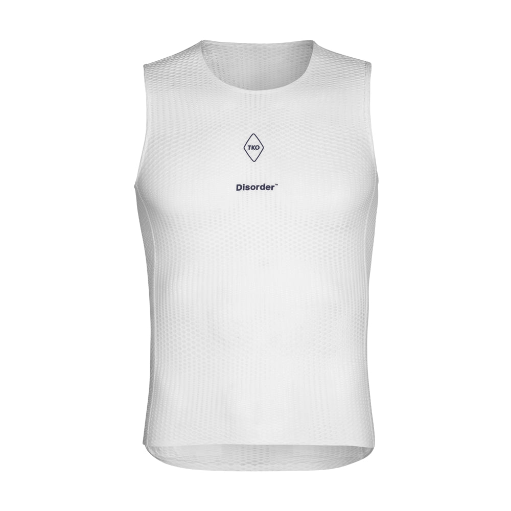 PAS NORMAL STUDIOS TKO Disorder Summer Sleeveless Baselayer 2023 - White