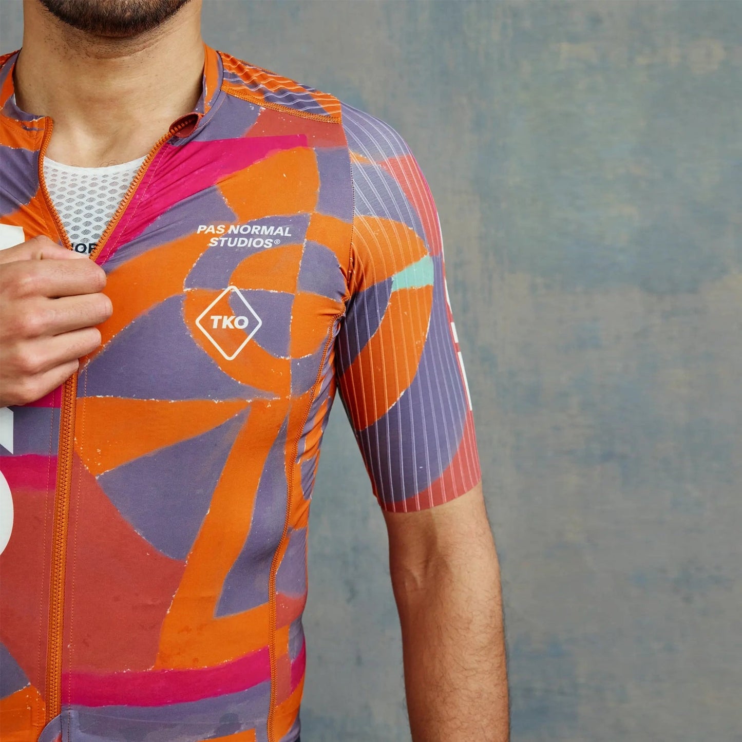 PAS NORMAL STUDIOS TKO Essential Light Jersey SS24 - Burned Orange