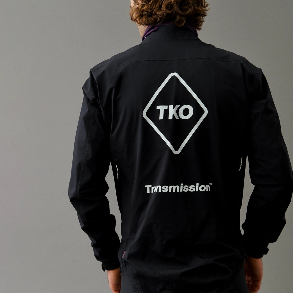 PAS NORMAL STUDIOS TKO Essential Shield Jacket AW23 - Black Transmission