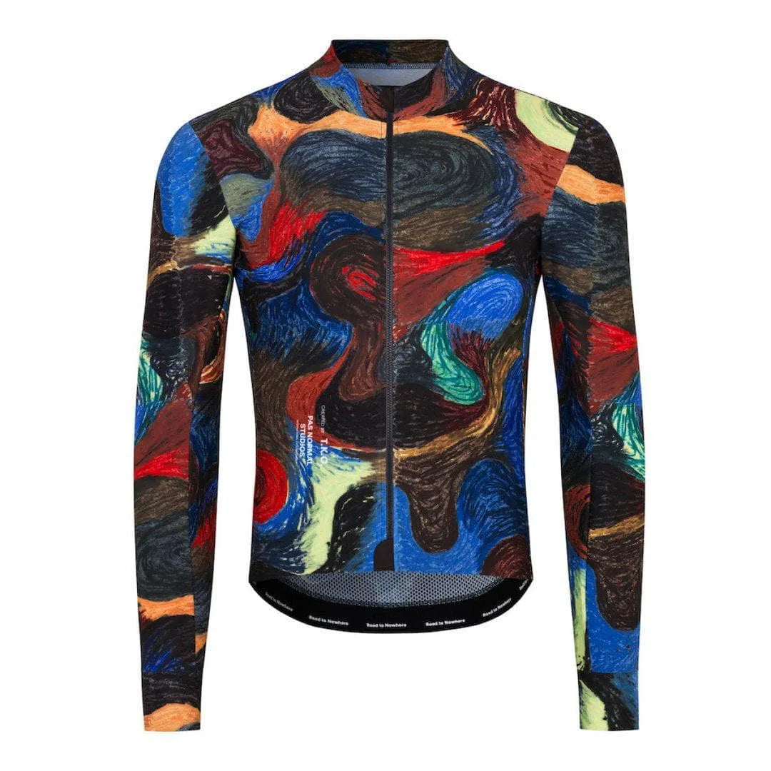 PAS NORMAL STUDIOS TKO Long Sleeve Jersey - Pattern